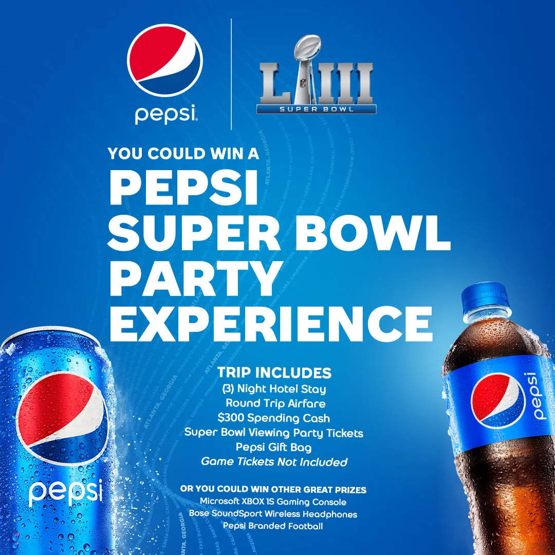 YOU COULD WIN TIX TO SUPER BOWL EXPERIENCE + SUPER BOWL!