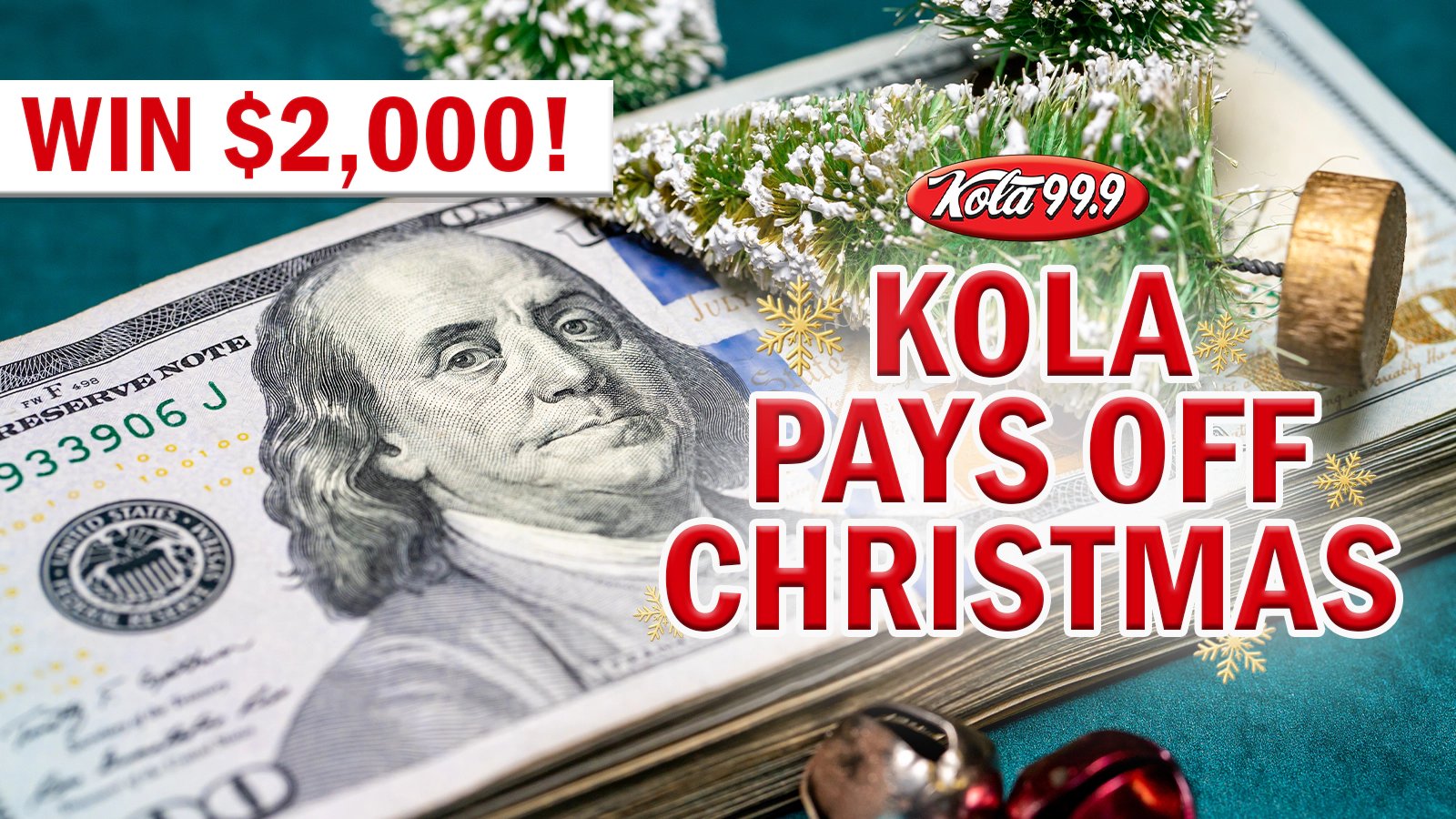 Listen to Win | KOLA Pays Off Christmas!