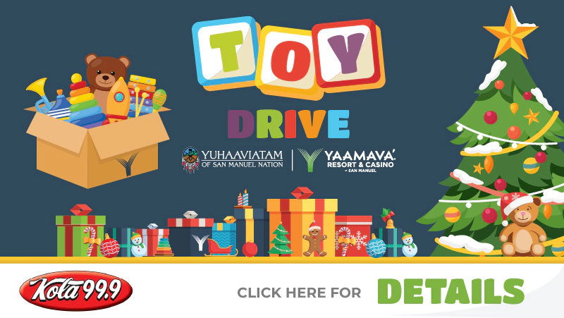 Listen to Win | KOLA Christmas Party and San Manuel Toy Drive at Yaamava Resort and Casino