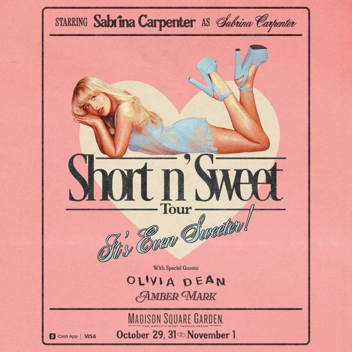 Enter For A Chance To Win A Pair Of Tickets To See Sabrina