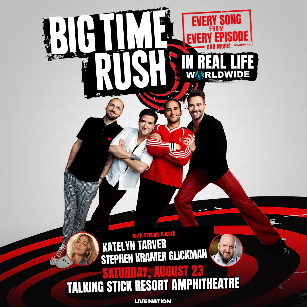 Win tickets to Big Time Rush | 104.7 KISS FM Phoenix | 104.7