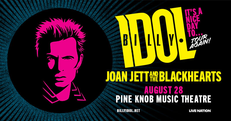 Win tickets to see Billy Idol | 106.7 WLLZ | 106.7 WLLZ