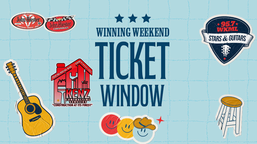 Stars & Guitars Ticket Window: Enter All Weekend Long - WKML