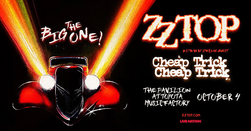 Enter to WIN tickets to see ZZ Top w/ Cheap Trick (TEXAS DATE