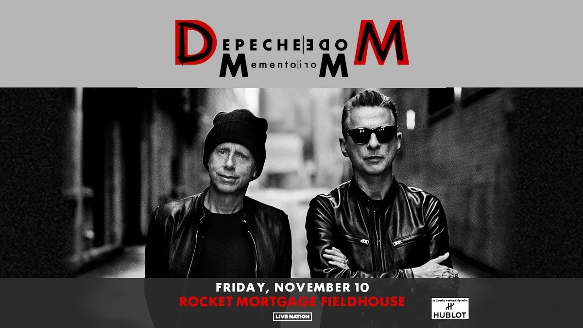 Depeche Mode at Rocket Mortgage Fieldhouse - Sunny 95