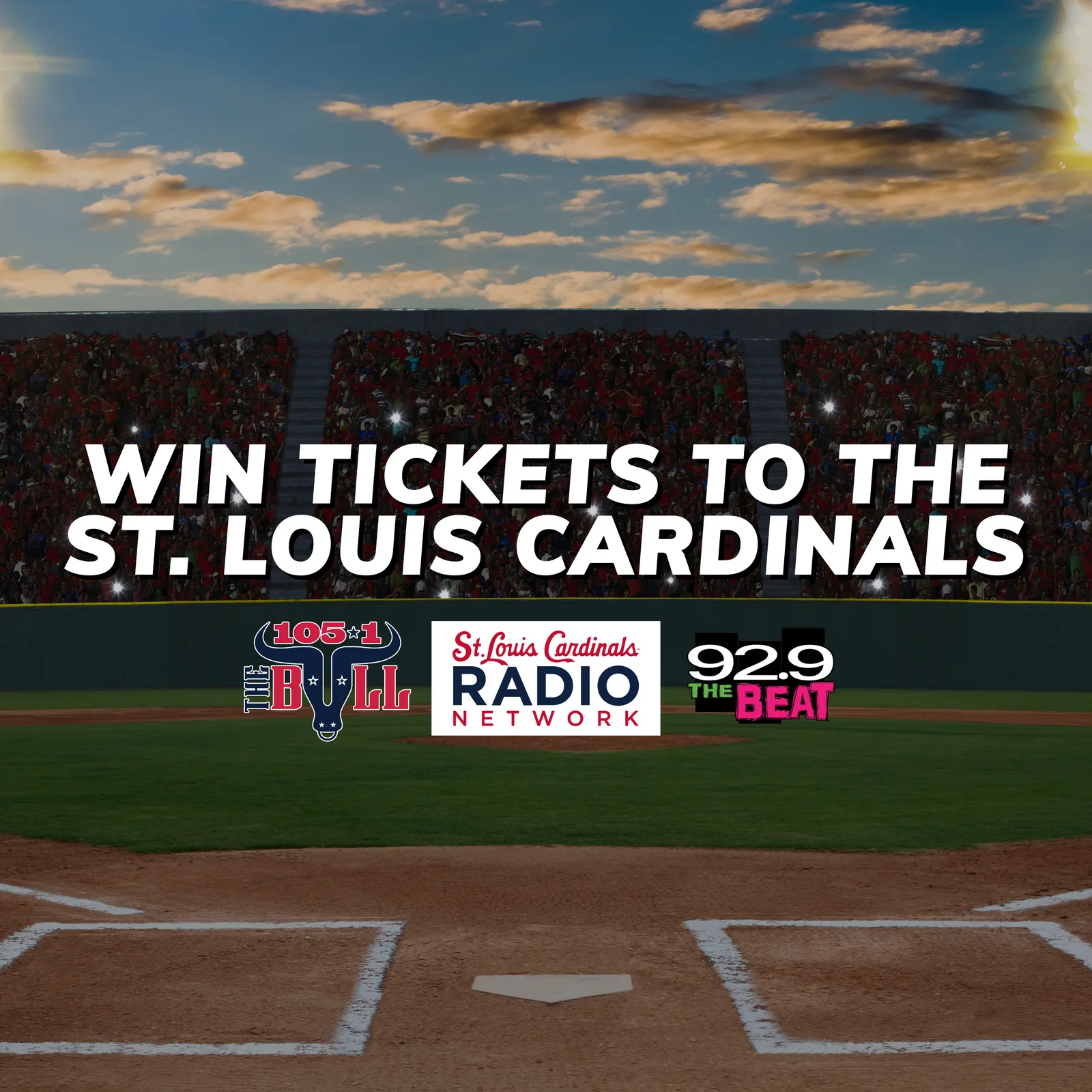 WIN TICKETS TO THE ST. LOUIS CARDINALS! - 92.9 The Beat