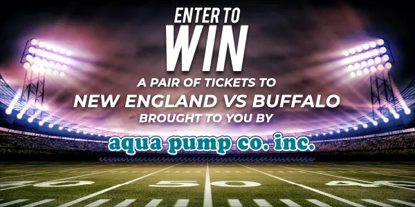 New England vs Buffalo Ticket Giveaway!